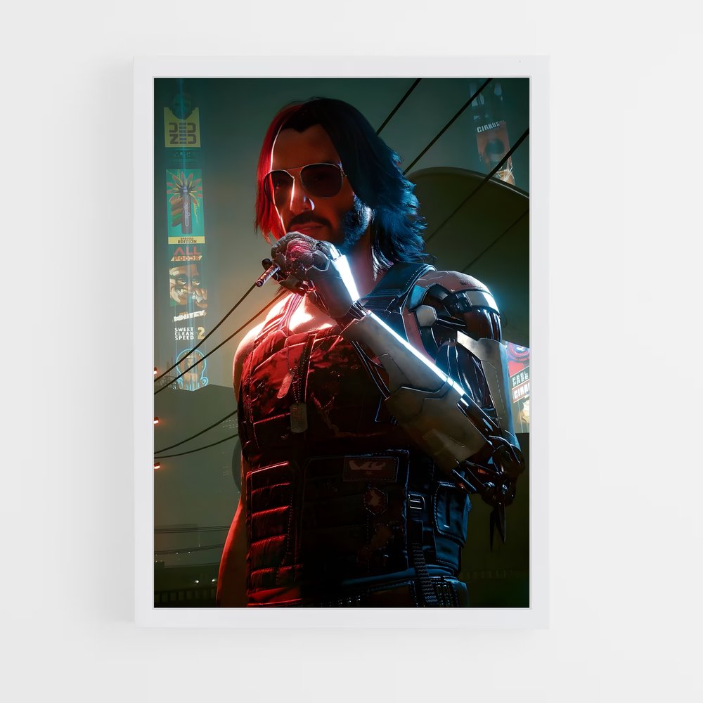Poster Cyberpunk Vengeance (vue 3)